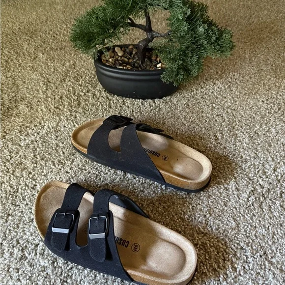 Black Women's Sandals - Picture 3 of 4